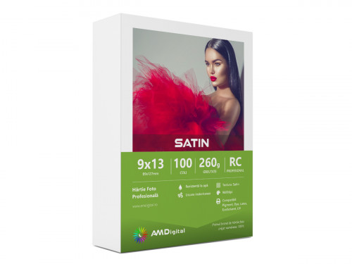 Hartie foto RC - Satin 260g - 9x13 -...