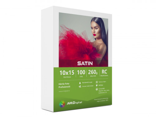 Hartie foto RC - Satin 260g - 10x15 -...
