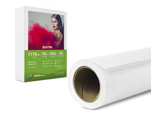 Hartie foto RC - Satin 260g - 1118 mm...