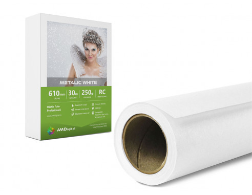 Hartie RC - Metalic White 250g - 610...