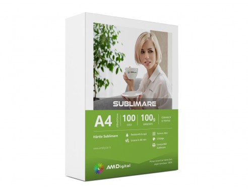 Hartie sublimare - 100g - A4 - 100 coli