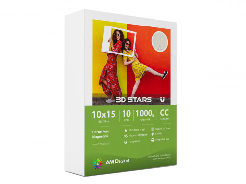 Hartie foto Magnetica CC - 3D Stars...