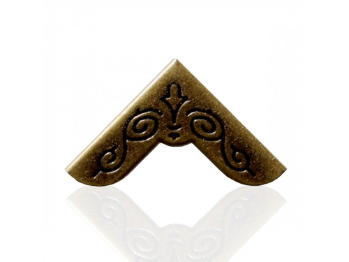 Coltar - 20x20x5 mm - 50 buc - 235 Antic